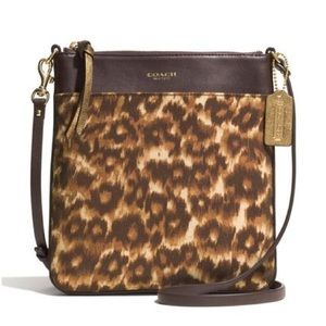 Coach Madison Swingpack in Ocelot Leopard
